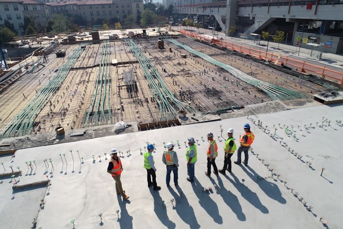 Supervision d'un chantier de génie civil